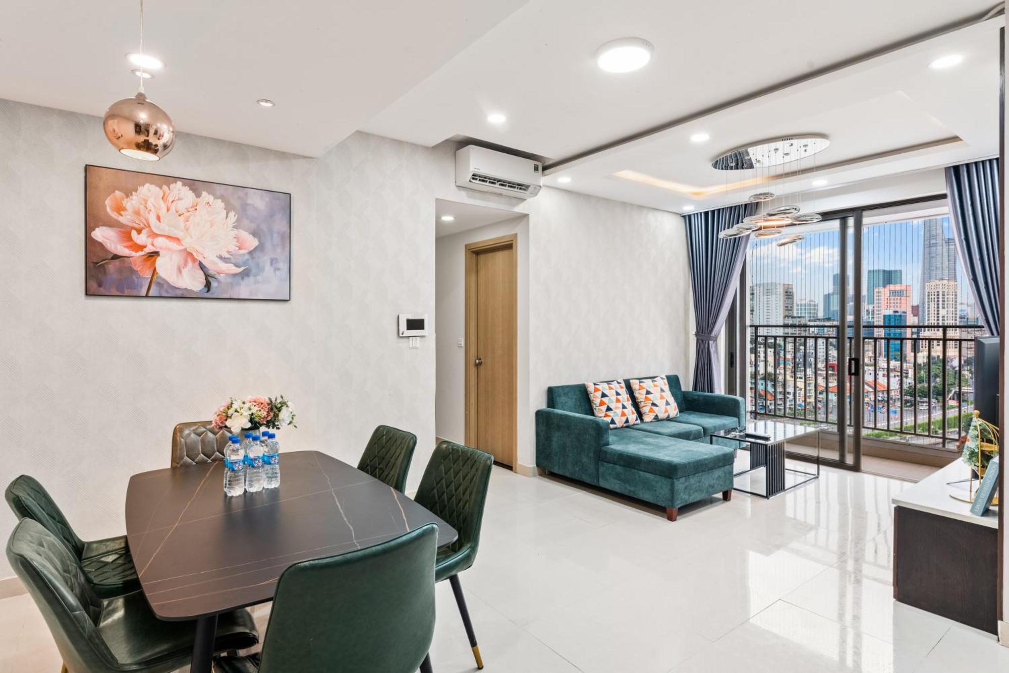Rivergate - Căn hộ 2 phòng ngủ, Gym&Pool Cidade de Ho Chi Minh Exterior foto