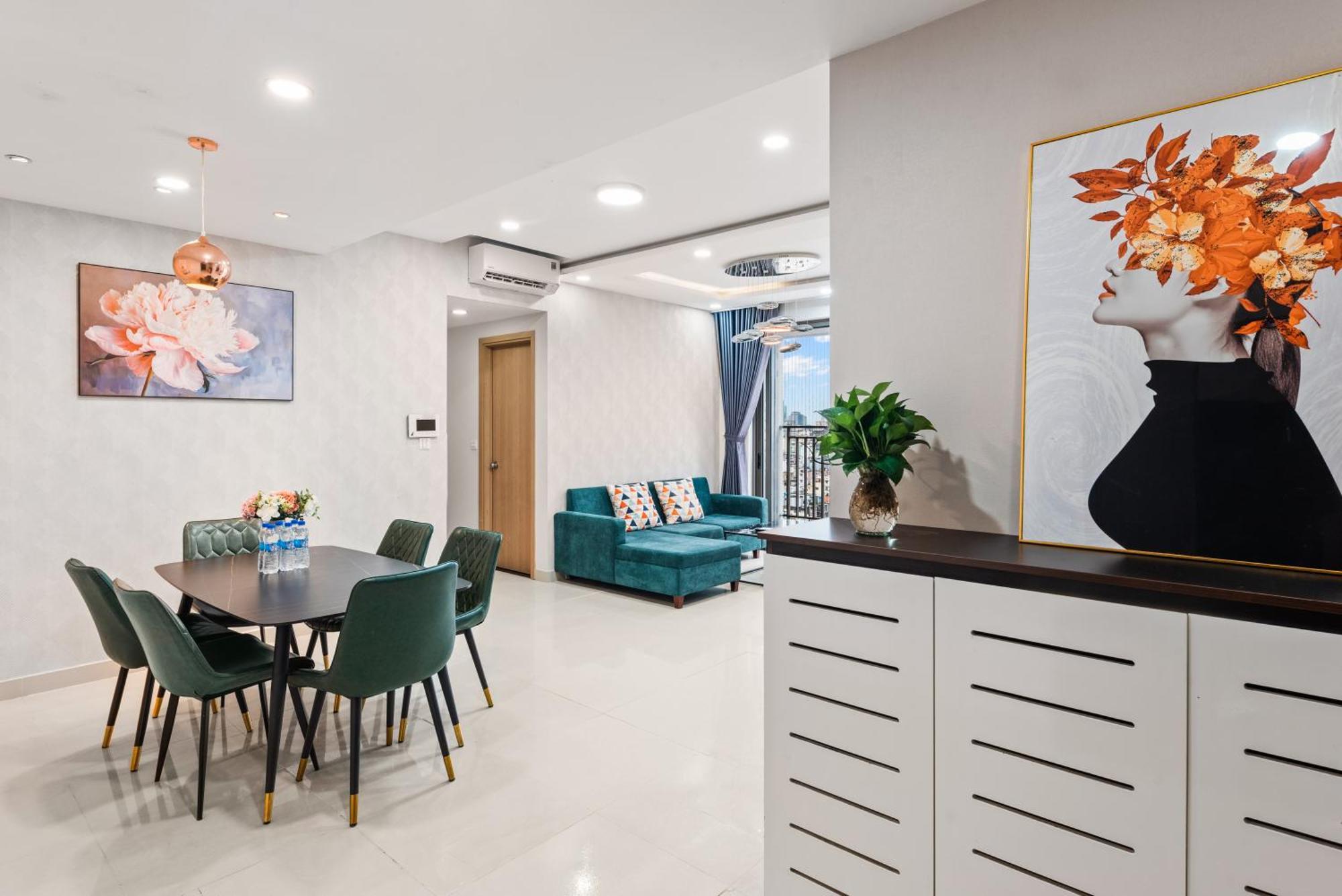 Rivergate - Căn hộ 2 phòng ngủ, Gym&Pool Cidade de Ho Chi Minh Exterior foto