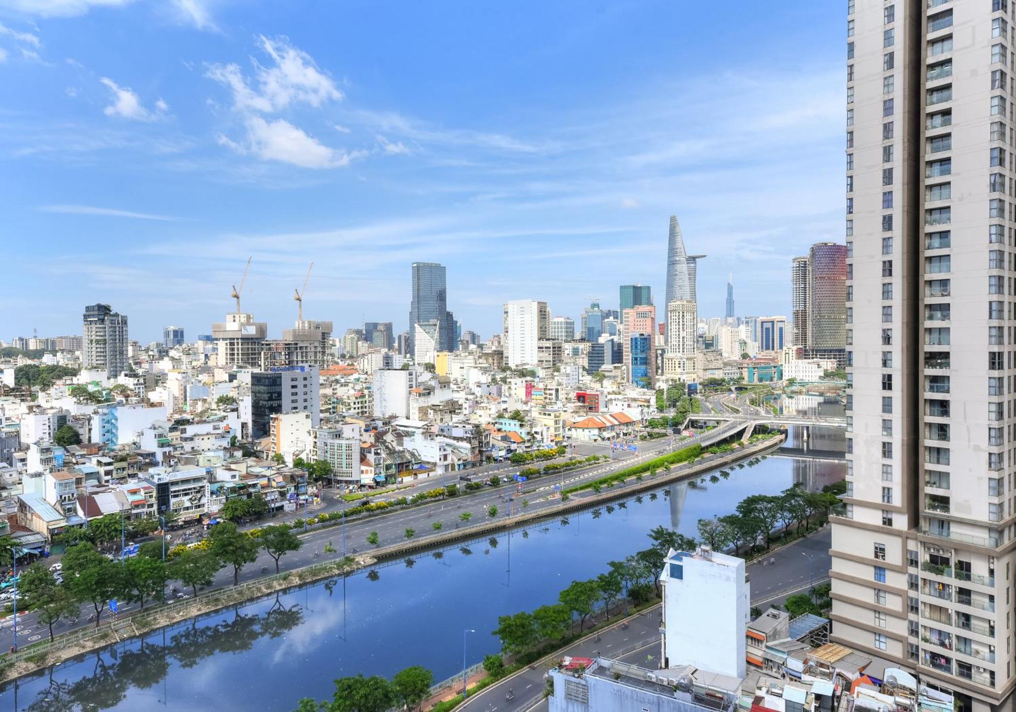 Rivergate - Căn hộ 2 phòng ngủ, Gym&Pool Cidade de Ho Chi Minh Exterior foto