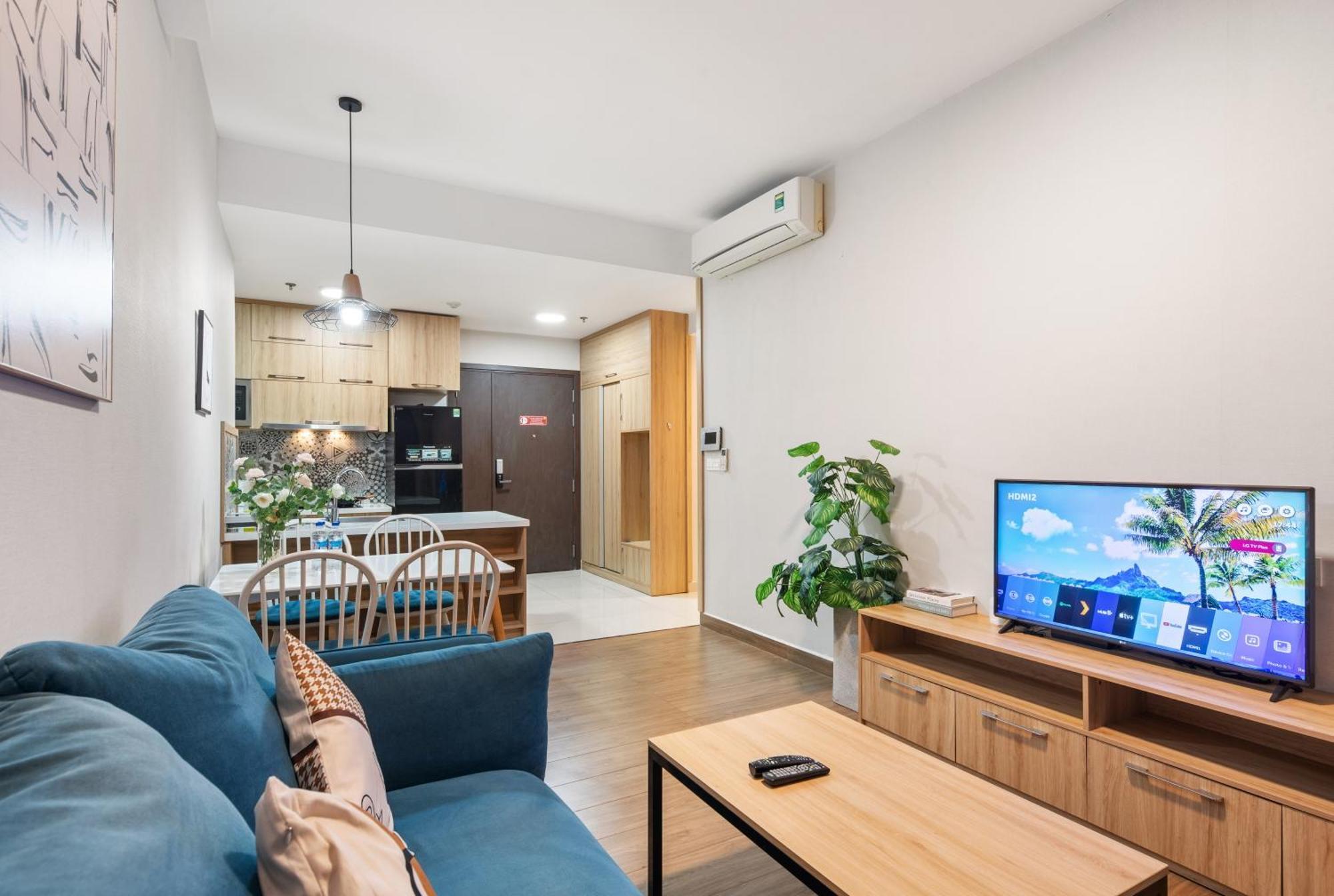 Rivergate - Căn hộ 2 phòng ngủ, Gym&Pool Cidade de Ho Chi Minh Exterior foto