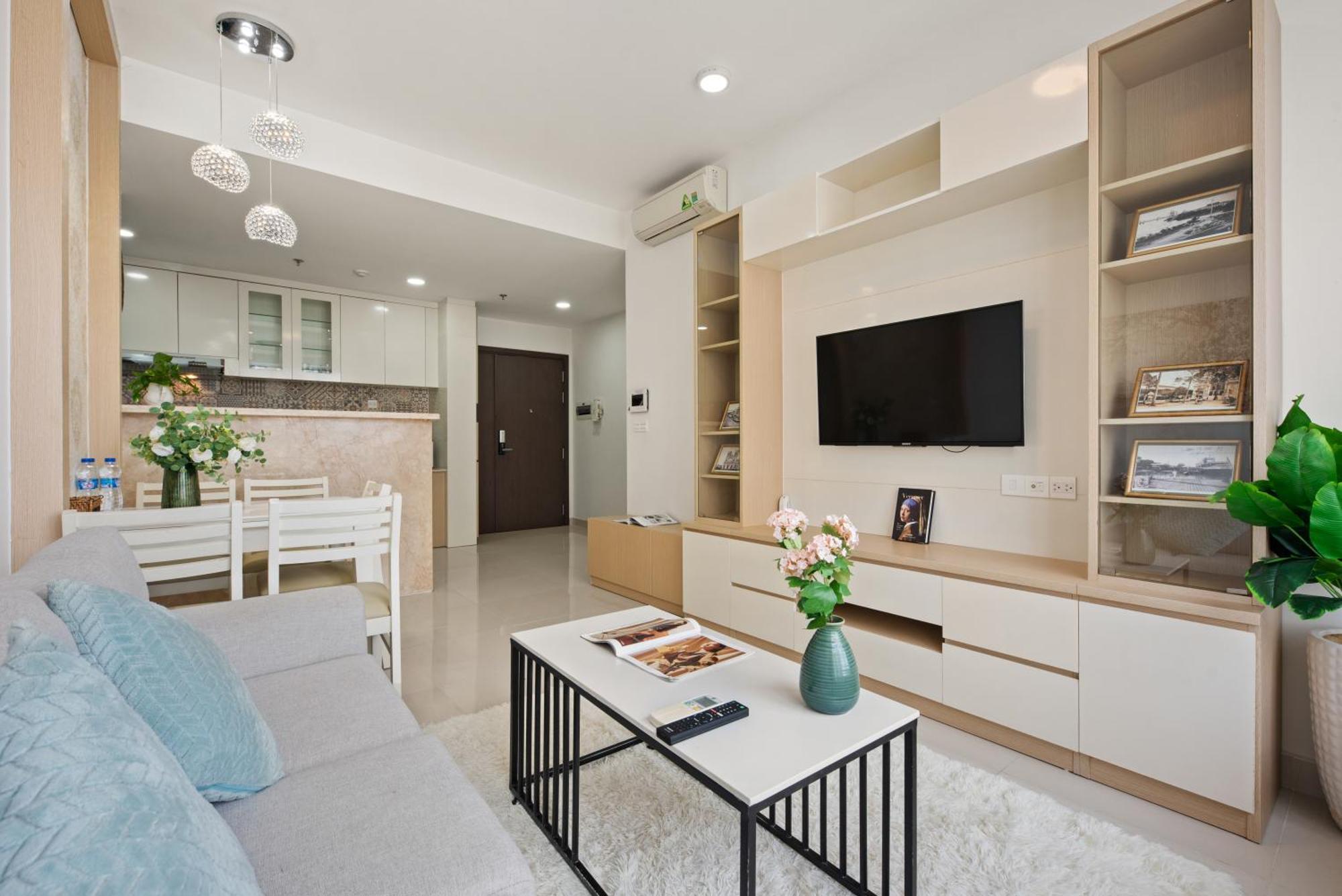 Rivergate - Căn hộ 2 phòng ngủ, Gym&Pool Cidade de Ho Chi Minh Exterior foto