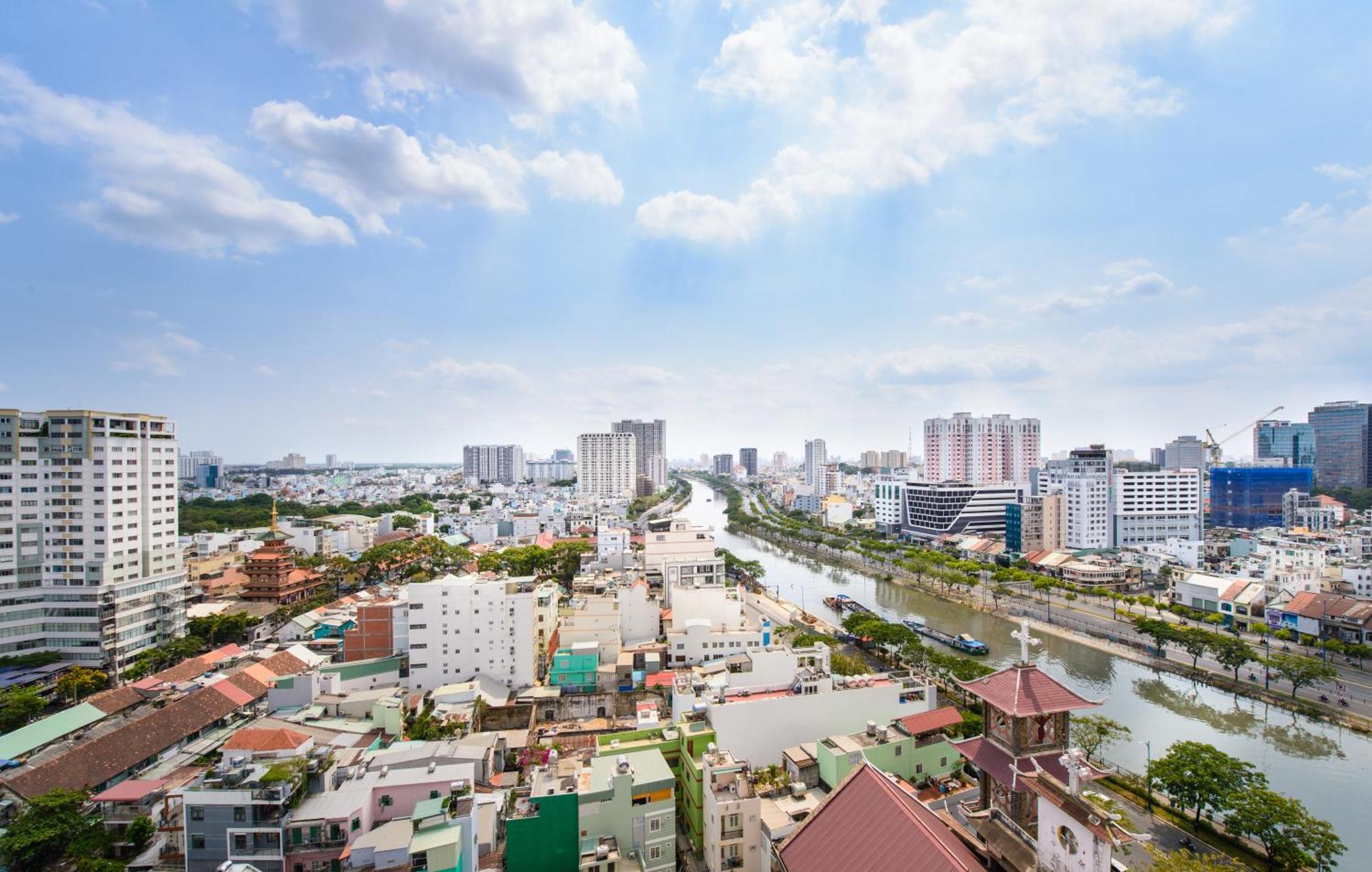 Rivergate - Căn hộ 2 phòng ngủ, Gym&Pool Cidade de Ho Chi Minh Exterior foto