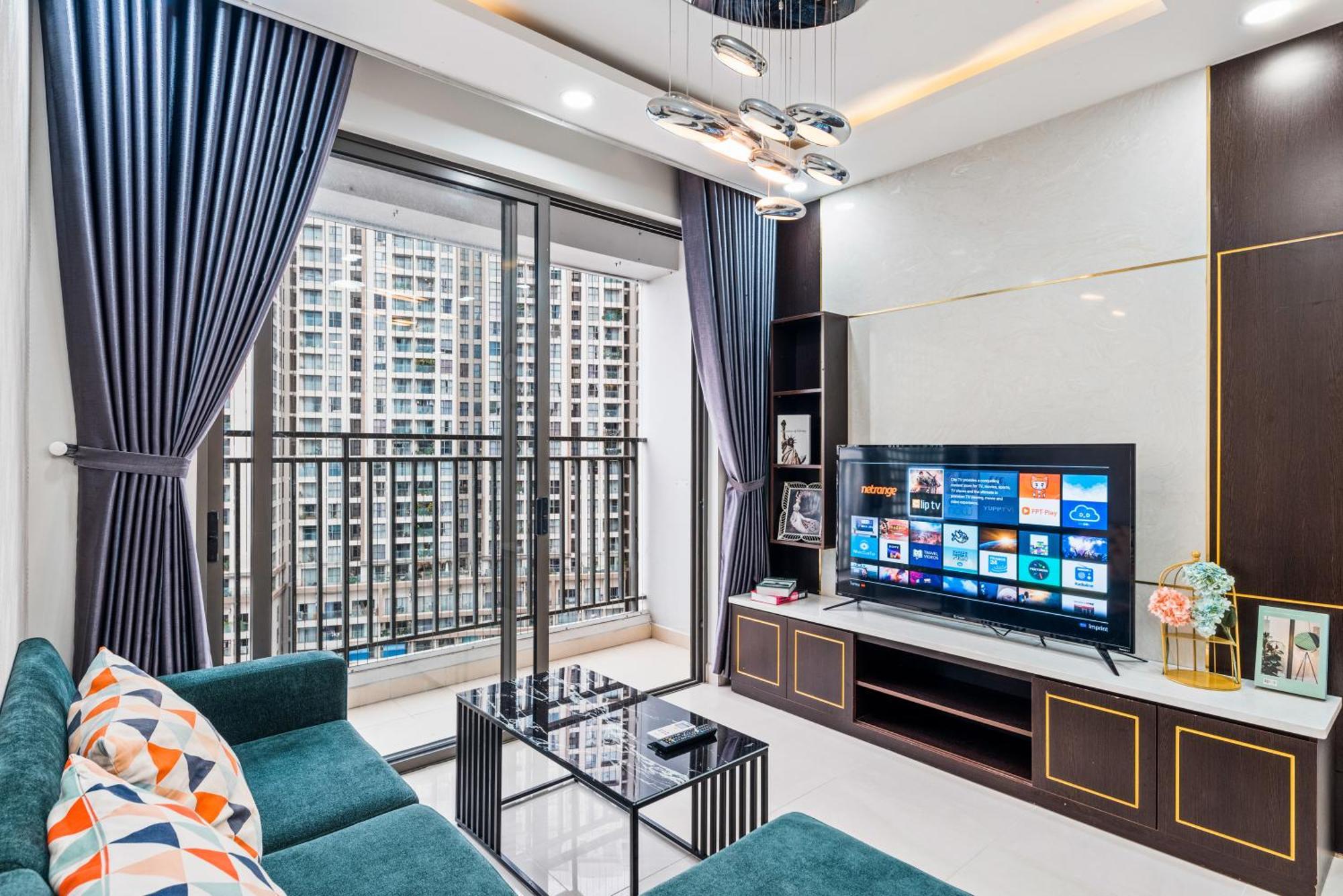 Rivergate - Căn hộ 2 phòng ngủ, Gym&Pool Cidade de Ho Chi Minh Exterior foto